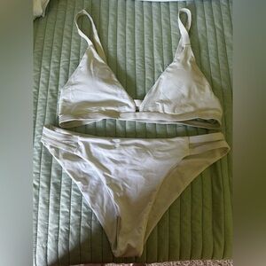 NWOT | Zaful | Woman’s Sz XL | White Swimwear
